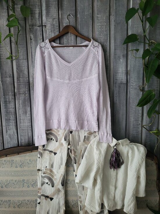 Joseph Ribkoff / Reitmans / Handmade Other - Gauze Cotton Shirt 4 Pc Bundle Joseph Ribkoff Pants Knit Sweater Sari Silk Charm